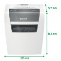 Leitz IQ Home Shredder, P4, 6 sheets, 15 l garbage can