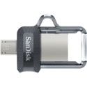 Sandisk Ultra Dual m3.0 USB flash drive 64 GB USB Type-A / Micro-USB 3.2 Gen 1 (3.1 Gen 1) Black,Sil