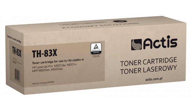 Actis TH-83X tooner (asendus HP 83X CF283X; standard; 2200 lehte; must)