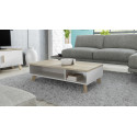 Cama LOTTA 110 coffe table white/sonoma oak