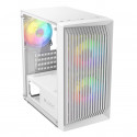 Logic arvutikorpus Atos ARGB Mini USB 3.0 Enclosure, valge