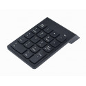 Gembird KPD-W-02 numeric keypad Notebook/PC Bluetooth Black