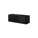 Cama full storage cabinet ROCO RO1 112/37/39 black/black/black