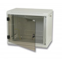 Triton 19" Rack Wall-mount 9U/500 Removable side Wall mounted rack Grey