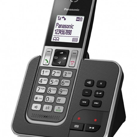 Juhtmevaba Telefon Panasonic KX-TGD320FRG Valge Must Hall