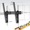 Fiksēts TV Atbalsts Axil 0571E 32"-65" 35 Kg Melns