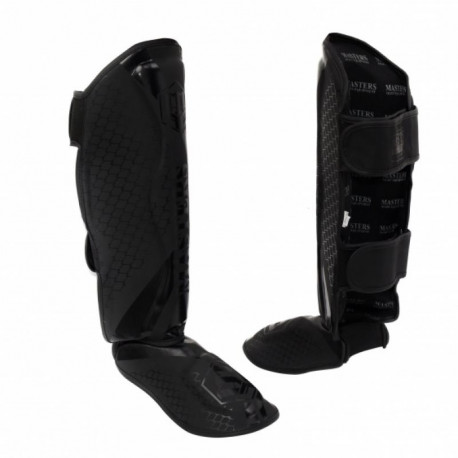 Masters NS-MATT-BLACK shin guards 111521-M (XL)