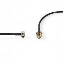 Nedis cable SMA Female, TS9, Gold Plated, 50 Ohm