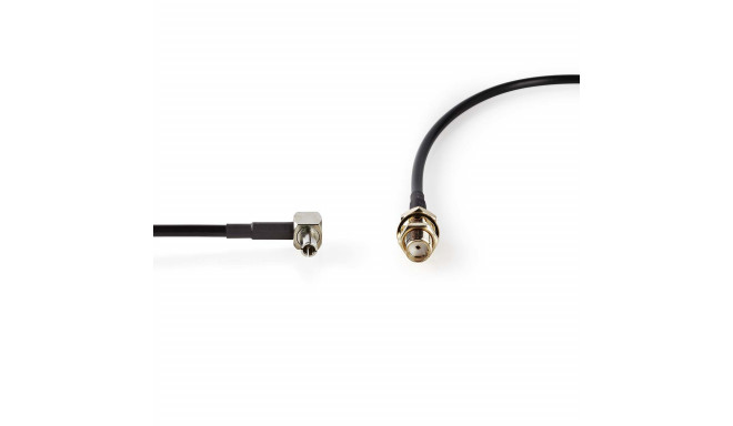 Nedis cable SMA Female, TS9, Gold Plated, 50 Ohm