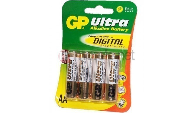 Alcaline battery GP Batteries 15A-U4 AA | LR6 | 1.5V | SUPER ALKALINE | blister