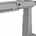 Ergo Office ER-404G Electric Double Height Adjustable Standing/Sitting Desk Frame without Desk Tops 