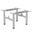 Ergo Office ER-404G Electric Double Height Adjustable Standing/Sitting Desk Frame without Desk Tops 