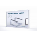 Gembird NBS-D1-01 Notebook riser stand, silver