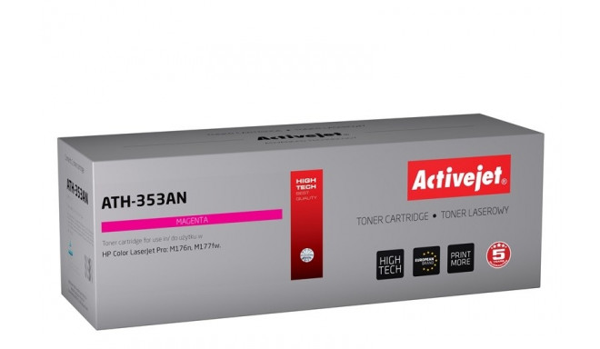 Activejet ATH-353AN toner (replacement for HP CF353A; Supreme; 1100 pages; magenta)