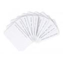 QOLTEC 52452 EM proximity card EM / Mifare / 125 kHz / 10 pcs