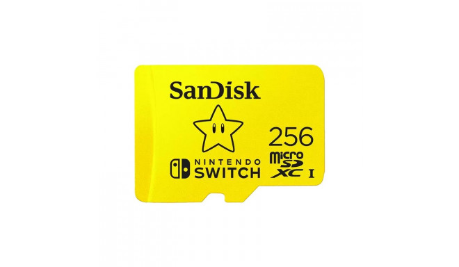 Mälukaart SanDisk mSDXC 256GB Nintendo Switch™