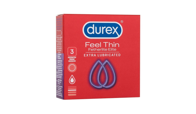 Durex Feel Thin Extra Lubricated (3ml)