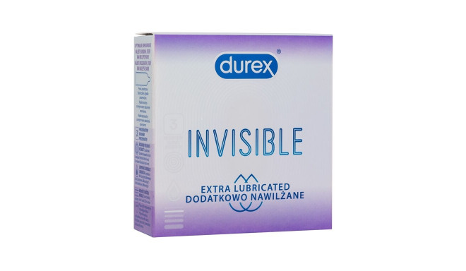 Durex Invisible Extra Lubricated (3ml)