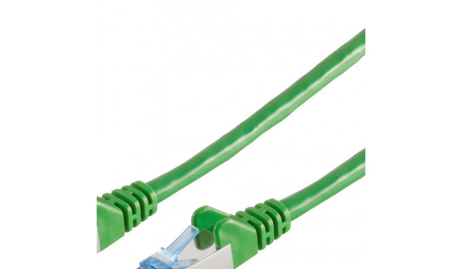 "Patchkabel CAT6a RJ45 S/FTP PiMF 1m Grün"