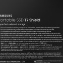 2TB Samsung Portable T7 Shield USB 3.2 Gen2 Schwarz retail