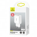 USAMS Ład. siec. 2xUSB T24 2,1A biały |white (only head) CC90TC01 (US-CC090)