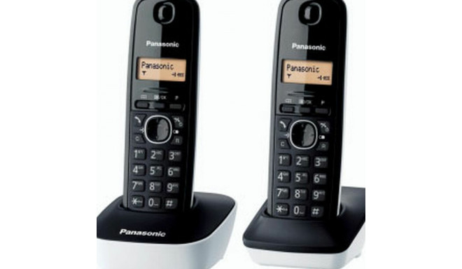 Bezvadu Tālrunis Panasonic KX-TG1612 Dzintars Melns/Balts