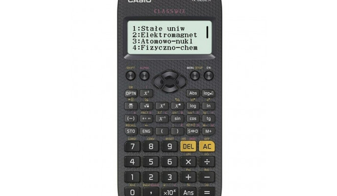 Kalkulaator Casio FX-82CEX Must Plastmass 7 x 16,5 x 14 cm