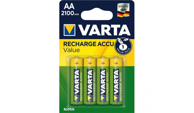 Rechargeable Batteries Varta Blx4 2100Mah