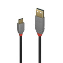 USB A - USB C Kaabel LINDY 36888 Must 3 m