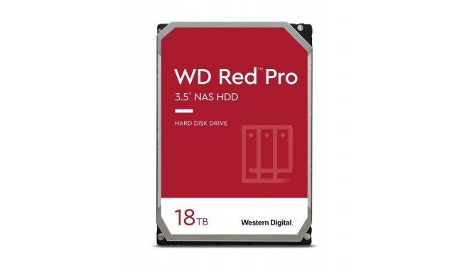 Western Digital kõvaketas Ultrastar Red Pro 3.5" 18000 GB Serial ATA