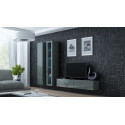 Cama Full cabinet VIGO '180' 180/40/30 grey/grey gloss