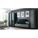 Cama Full cabinet VIGO '180' 180/40/30 grey/grey gloss