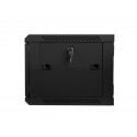 Lanberg rack cabinet 19" 6U 600x450, black