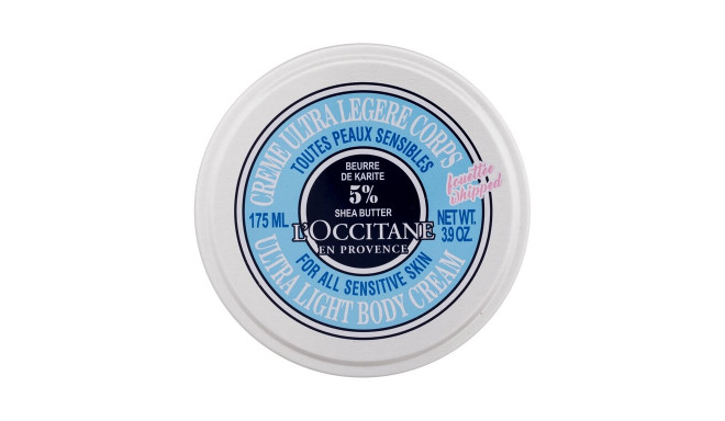 L'Occitane Shea Butter Ultra Light Body Cream (175ml)