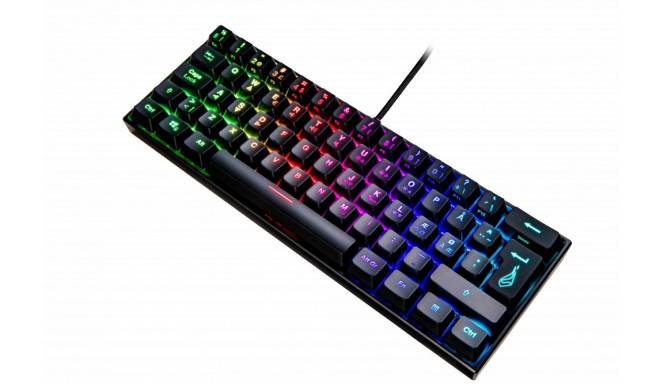 Klaviatuur SureFire KingPin M1 60% size Mechanical Red switches, RGB Gaming Compact Keyboard – Nordi