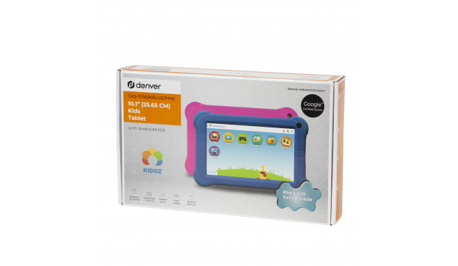 Denver TAQ-10383K 10.1/8GB/16GB/WI-FI/ANDROID8.1/Blue/Pink