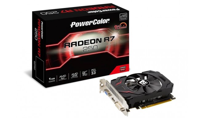 PowerColor Radeon R7 250 1GB GDDR5, 128bit, PCIE 3.0