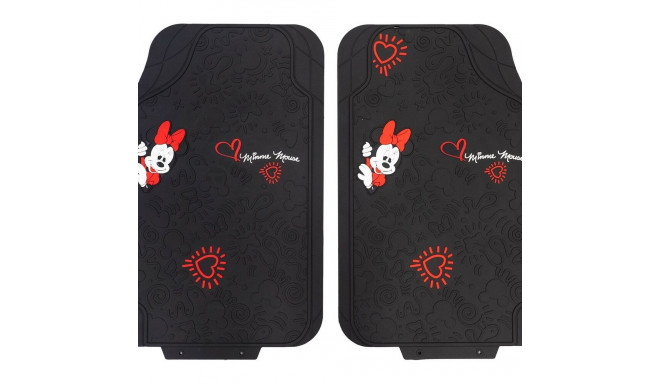Auto põrandamattide komplekt Minnie Mouse CZ10901 Must