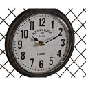 Wall Clock Home ESPRIT Dark grey polypropylene Iron 93 x 5 x 42 cm