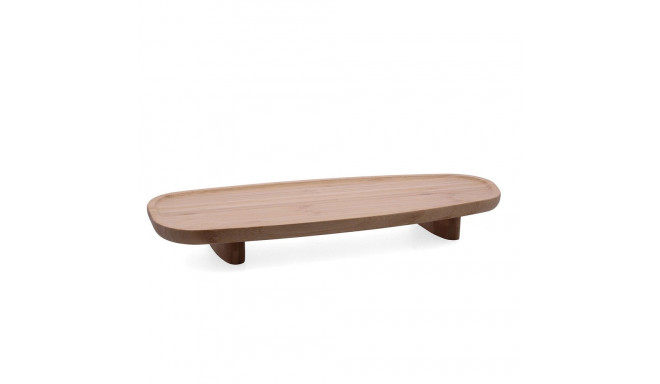 Snack tray Bidasoa Bambu Brown Wood 40 x 15,5 x 4,8 cm