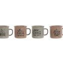 Набор из 4 кружек Mug Home ESPRIT Синий Розовый Керамика