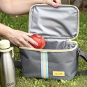 Cool Bag Quid Sugar Lunchbox Grey 23 x 15 x 15 cm