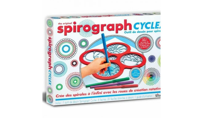 Drawing Set Spirograph Silverlit cyclex 1 Piece
