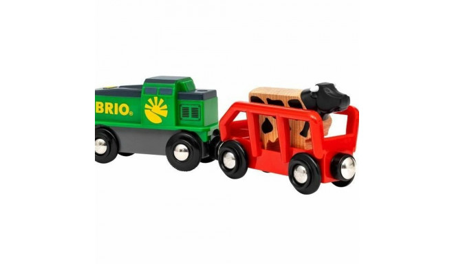 Klassikaline Brio Farm battery train