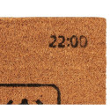 Doormat Airplane Mode Yellow Natural 60 x 1 x 40 cm (12 Units)