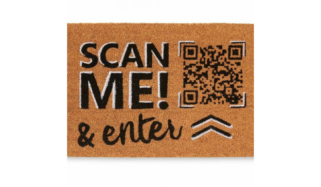 Kāju slaukāmais paklājs Scan Me! Dabisks 60 x 1 x 40 cm (12 gb.)