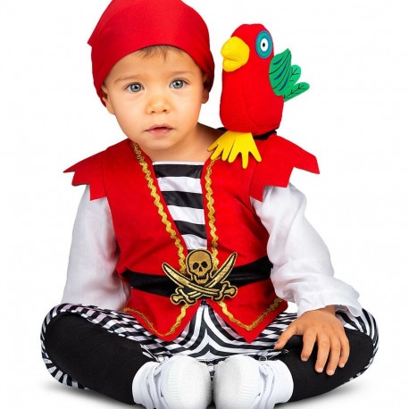 Costume for Children My Other Me Caribbean Pirate 5 Pieces - 12-24 Months