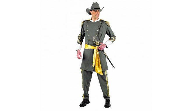 Costume for Adults Limit Costumes Confederate soldier 4 Pieces Multicolour - L