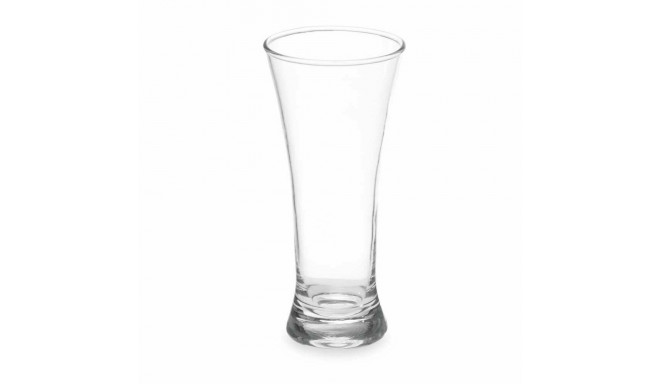 Glass Conical Transparent Glass 320 ml (12 Units)