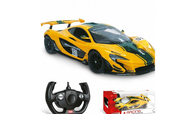 Ar Pulti Vadāma Automašīna Mondo McLaren P1 GTR 1:14 Dzeltens